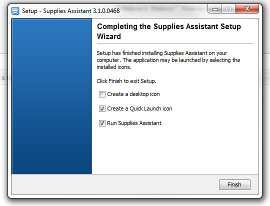 Xerox Supplies Assistant screenshot